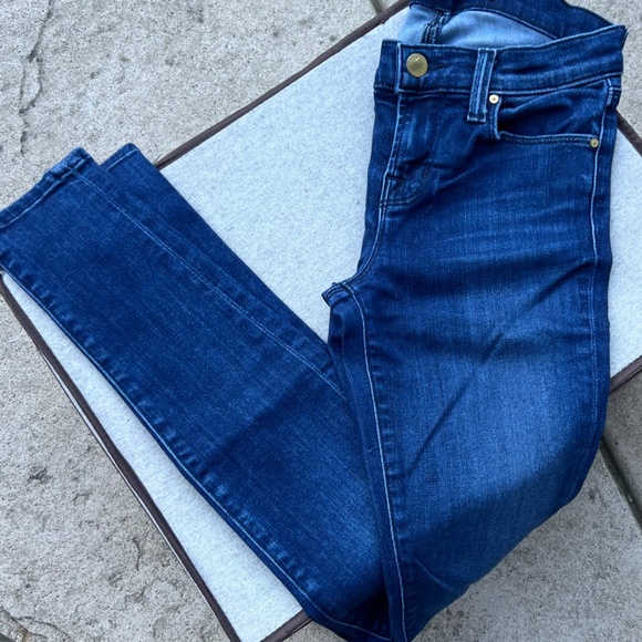 J Brand Super Skinny Jeans- Size 24 - - Picture 5 of 13